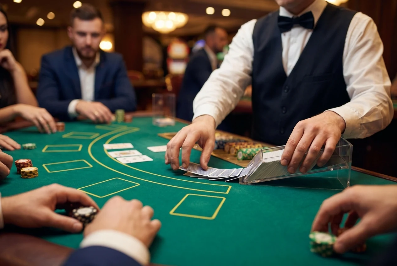 Ultimate Texas Holdem sur Vinyl Casino